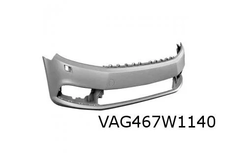 Volkswagen T-Cross (3/19-) voorbumper (bij koplampsproeiers) (+/- PDC) (GRU) Origineel! 3C8807221FGRU