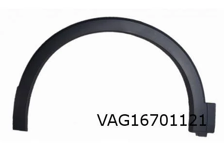 Volkswagen T-Cross (3/19-) wielkuiplijst Links voorscherm (9B9) Origineel! 2GM854731E9B9