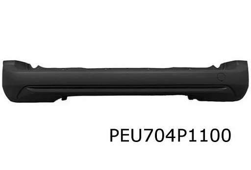 Peugeot/Citroen/Opel/Toyota (1/19-) Achterbumperdeel midden (zwart) Origineel! 1633557180
