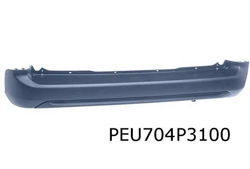 Peugeot/Citroen/Opel/Toyota (1/19-) Achterbumperdeel midden (te spuiten) Origineel! 1633557680