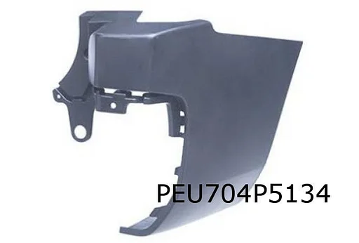 Peugeot/Citroen/Opel/Toyota (1/19-) Achterbumperhoek rechts (te spuiten) (L1 / bij deuren) Origineel! 1633558580