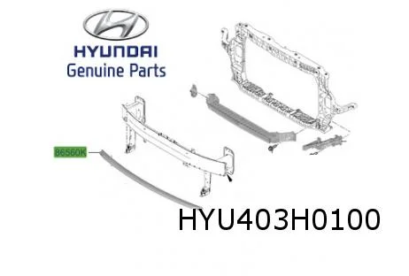 Hyundai i20 (11/20-) voorbumperversterking (traverse) Origineel! 64900Q0000
