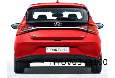 Hyundai i20 (11/20-) sierlijst (midden op achterklep) Origineel! 92409Q0100