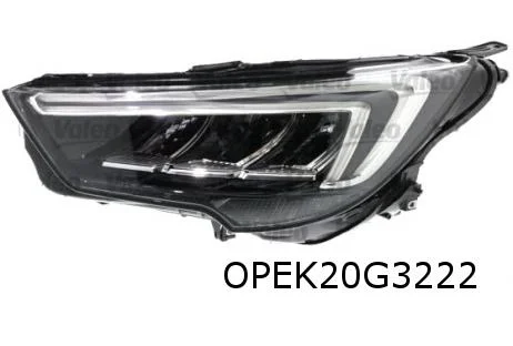 Opel Crossland (1/21-) Koplamp Rechts (Eco LED/zwart) Origineel! YQ00709880