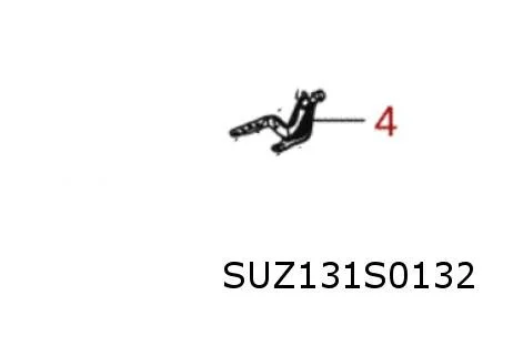 Suzuki Across (9/20-) (A5Z) motorkapscharnier Rechts Origineel! T534104214
