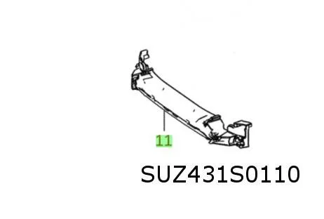 Suzuki Across (9/20-) (A5Z) absorber op voorbumperbalk Origineel! T526144215