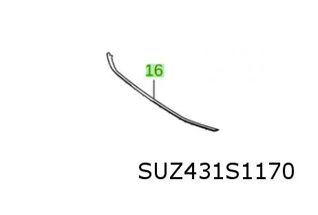 Suzuki Across (9/20-) (A5Z) voorbumper onderspoiler Origineel! T533954208
