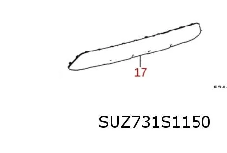 Suzuki Across (9/20-) (A5Z) skidplate achterbumper Origineel! T5245342040C2