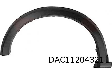 Dacia Sandero (1/21-) Wielkuiplijst Links voor (Stepway) Origineel! 638138150R