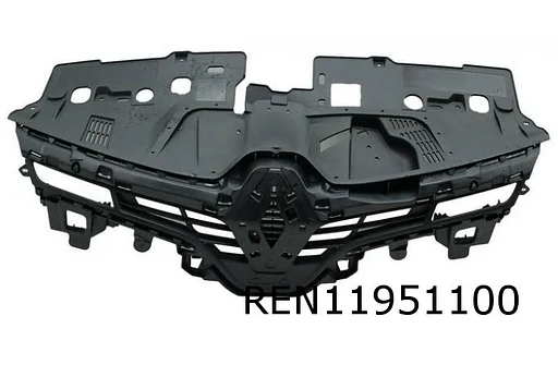 Renault Clio IV (1/13-9/16) voorbumpergrille boven origineel! 622563184R RESTPARTIJ!