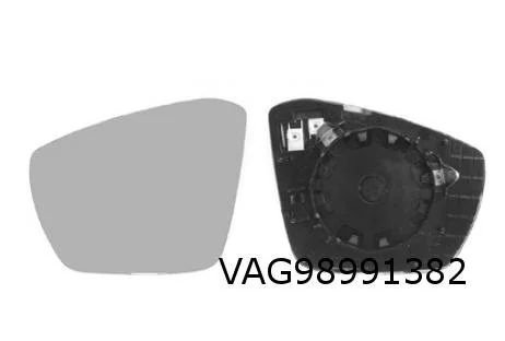 Skoda Octavia (3/13-3/17) (5E_) spiegelglas Rechts (verwarmd) MQ+ 5E0857522 RESTPARTIJ! 7624838
