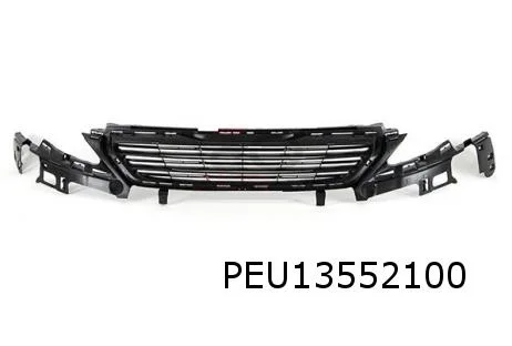 Peugeot 308 (11/13-10/17) (T9) 308 grillerooster (versie Allure / Feline) (chrome inleg) Origineel! 1610745180