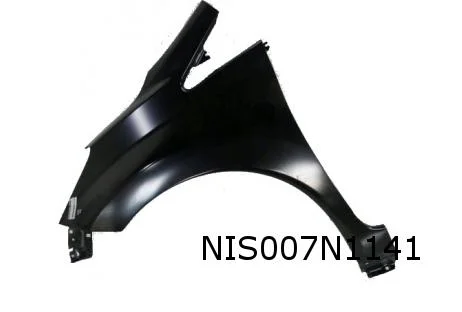 Nissan Note (8/13-5/17) (E12) voorscherm Links (zonder zijknipperlichtgat) Origineel! F31013VVAA RESTPARTIJ!
