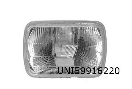 Universeel / Mazda / Mitsubishi / Suzuki koplamp rechthoek 142x200mm (H4) Links/Rechts (zonder stadslicht) OES! 9902949 RESTPARTIJ!