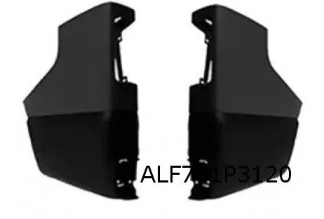Fiat / Nissan / Opel / Renault achterbumperhoekset Links+Rechts (zwart) Origineel! 8512000Q0D RESTPARTIJ!