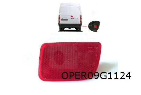Nissan NV400 10/11-3/21 (X62) Reflector Rechts achterbumper Origineel! 265603083R RESTPARTIJ!