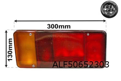 Iveco New Daily (6/99-4/06) achterlicht Links (chassis / cabine) MQ+ 2813925 500356783 RESTPARTIJ!