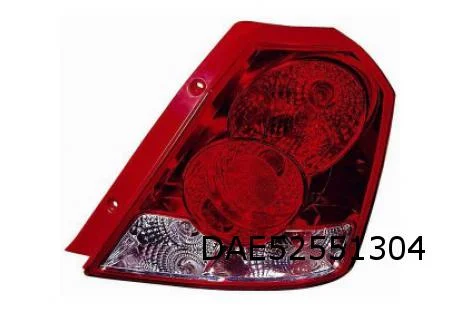 Chevrolet-Daewoo Kalos 9/02-6/08 (KLAS) achterlicht R (3- / 5-drs.) MQ+ 8115922 DAE52551304 RESTPARTIJ!