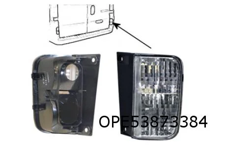 Nissan Primastar (2/03-3/14) (X83) achteruitrijlamp Rechts (in achterbumper) Origineel! 2654000Q0A RESTPARTIJ!