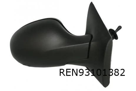Renault Twingo (3/08-8/14) spiegel Rechts zwart MQ+ 7701067333 4371804 RESTPARTIJ!