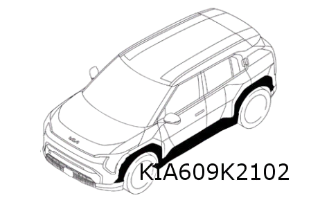 Toyota Aygo Einstiegsleisten (2x) Text ''Aygo" Design Sport Original! PW382 0H001