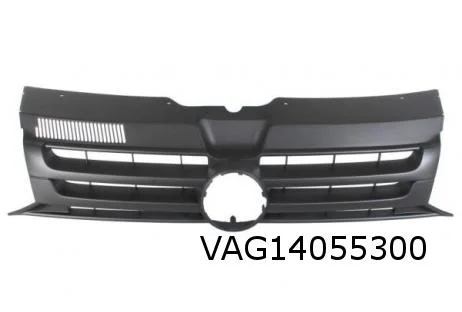 Volkswagen T5 II (10/09-7/15) Grille (satijnzwart) MQ+ 5790510 RESTPARTIJ!