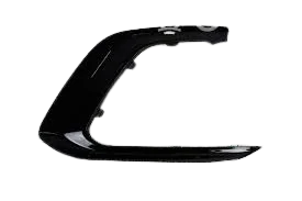 Kia XCeed (8/22-) sierlijst voorbumper Links onder glanszwart (GT-line) Origineel! 86565J7QA0