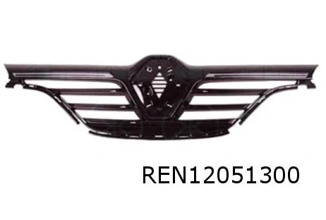 Renault Megane IV (11/15-8/20) grille (zwart glans) (2x chromelijst) origineel! 622562805R RESTPARTIJ!