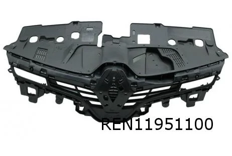 Renault Clio IV (1/13-9/16) voorbumpergrille boven MQ+ 622563184R RESTPARTIJ!