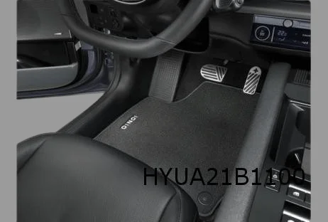 Hyundai Ioniq 6 3/23- mattenset (3x) velours tekst IONIQ ORIGINEEL AL143ADE00E