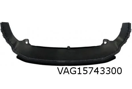 Volkswagen Caddy (7/15-12/20) (2K) voorbumperspoiler (satijnzwart) MQ+ 5854500 RESTPARTIJ!