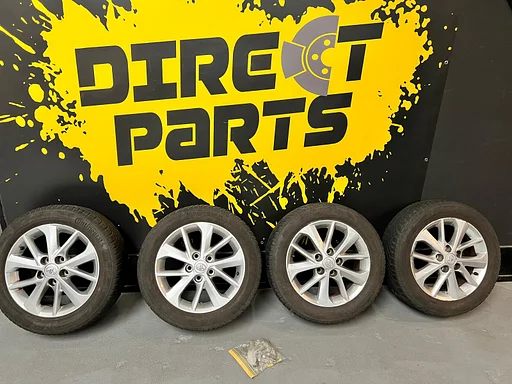 Toyota Prius Velg/Banden set van 4 stuks 16" (Beschadigd) Origineel! RESTPARTIJ!