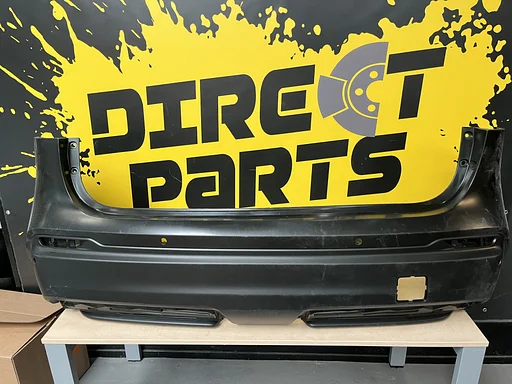 Nissan Qashqai (6/17-5/21) (J11B) achterbumper (bij zwarte wielkuiplijsten) (bij PDC) (Tekna / Acenta/P) (te spuiten) Origineel! (beschadigd) RESTPARTIJ!