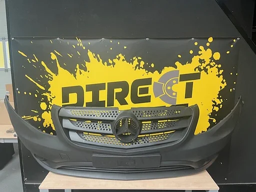 Mercedes-Benz Vito / V-klasse (12/14-) (W447) voorbumper zwart (Vito) Origineel! A44788504259B5 RESTPARTIJ!