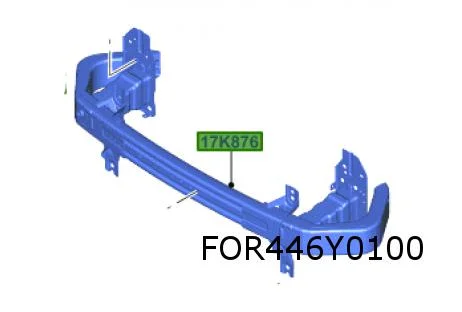 Ford EcoSport (10/13-1/18) voorbumperbalk (traverse) Origineel! 2250745