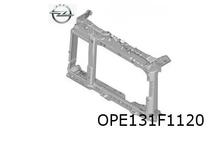 Peugeot	2008, 208 (2/20)-(8/23) (P24E), Citroen C4 X (9/22)- (C43) frontpaneel (bij extra warmtewisselaar / Turbo / EV) Origineel! 9863392280