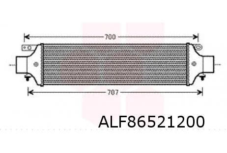 Alfa Romeo , Fiat (9/08-5/16) (4/07-1/15) interkoeler OES! 51808365