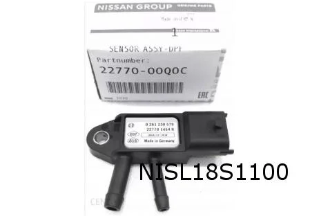 Dacia Logan II (10/12 - 12/16) Mercedes-Benz Citan (11/12 - 10/21) (C415) Nissan NV300 (8/16 - 2/22) (X82) verschildruksensor roetfilter Origineel! 2277000Q0C