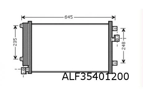 Fiat Multipla (9/04-5/09) Multipla (1.9JTD) condensor OES! 71751113
