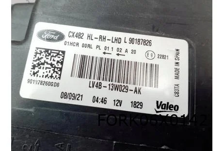 Ford Kuga (3/20-) koplamp Rechts (halogeen) Origineel! 2733523