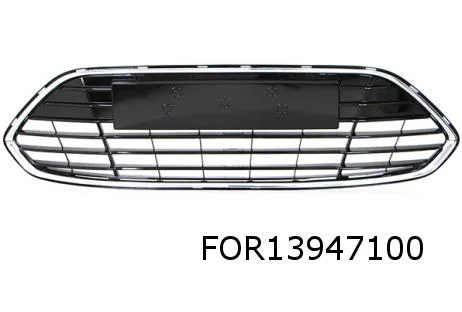 Ford Mondeo IV (6/07-11/14) voorbumpergrille (zwart / chrome) Origineel! 1724261