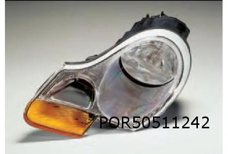 Porsche Boxster (-9/02) Koplamp Rechts (oranje knipperlicht) OES! 98663113207