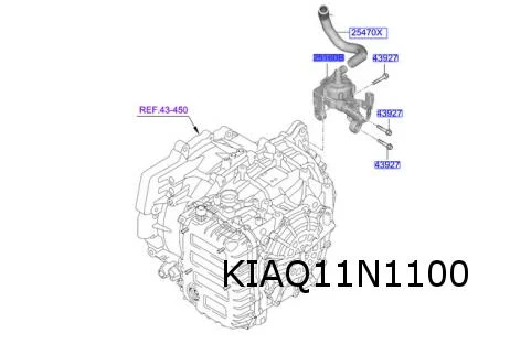 Hyundai Tucson (1/21-) (NX4) Kia Sorento (9/20 - 4/24) koelvloeistofpomp AEWP (1.6i Gamma II) Origineel! 251602MHA1