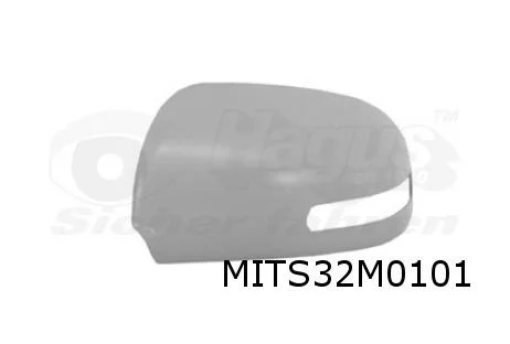Mitsubishi Outlander (7/15 - 4/18) Mitsubishi Outlander (9/12 - 7/15) (PHEV 8/13-) Peugeot 4008 (5/12 - 6/17) spiegelkap Links (bij knipperlicht) (te spuiten) Origineel! 7632B413XA