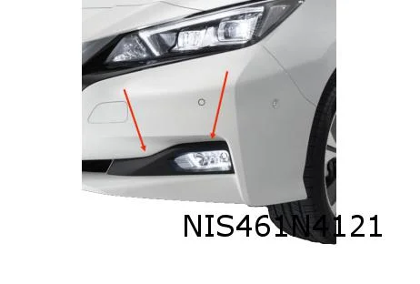 Nissan Leaf (1/18-) (ZE1E) Voorbumpergrille Links (Visia) Origineel! 622575SK0A