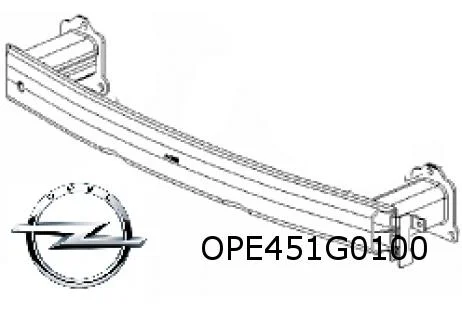 Citroen C3 Aircross (7/21 - 11/24) (A88) Opel Crossland (1/21)- (G1M0) Opel Crossland X (6/17 - 1/21) (P17) voorbumperbalk (traverse) Origineel! 9810976080