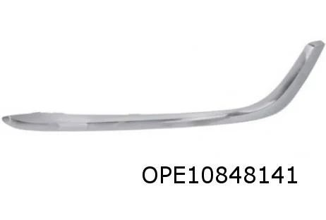 Opel Insignia A (-10/13-6/17) (G09)  voorbumpersierlijst Links onder (chrome) Origineel! 22787051