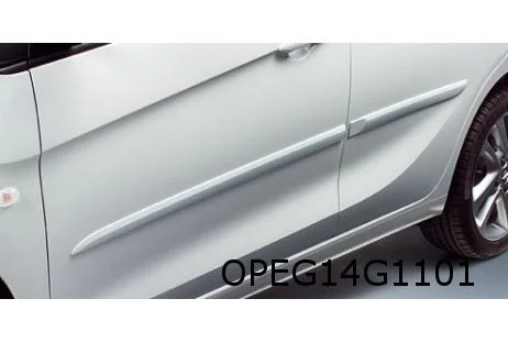 Opel Karl (6/15-9/19) (C16) Stootlijst voorportier Links (primer) Origineel! 95075480