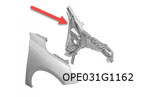 Opel Corsa F (9/19 - 11/23) (P2JO) Peugeot 208 (10/19 - 10/23) (P21E) binnenscherm Rechts (lasdeel) Origineel! 1646180880