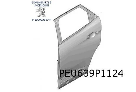 Peugeot 5008 (6/17-1/21) (P87) Achterportier Rechts Origineel! 9815638680